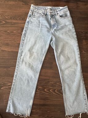 Zara Light Blue Denim Jeans